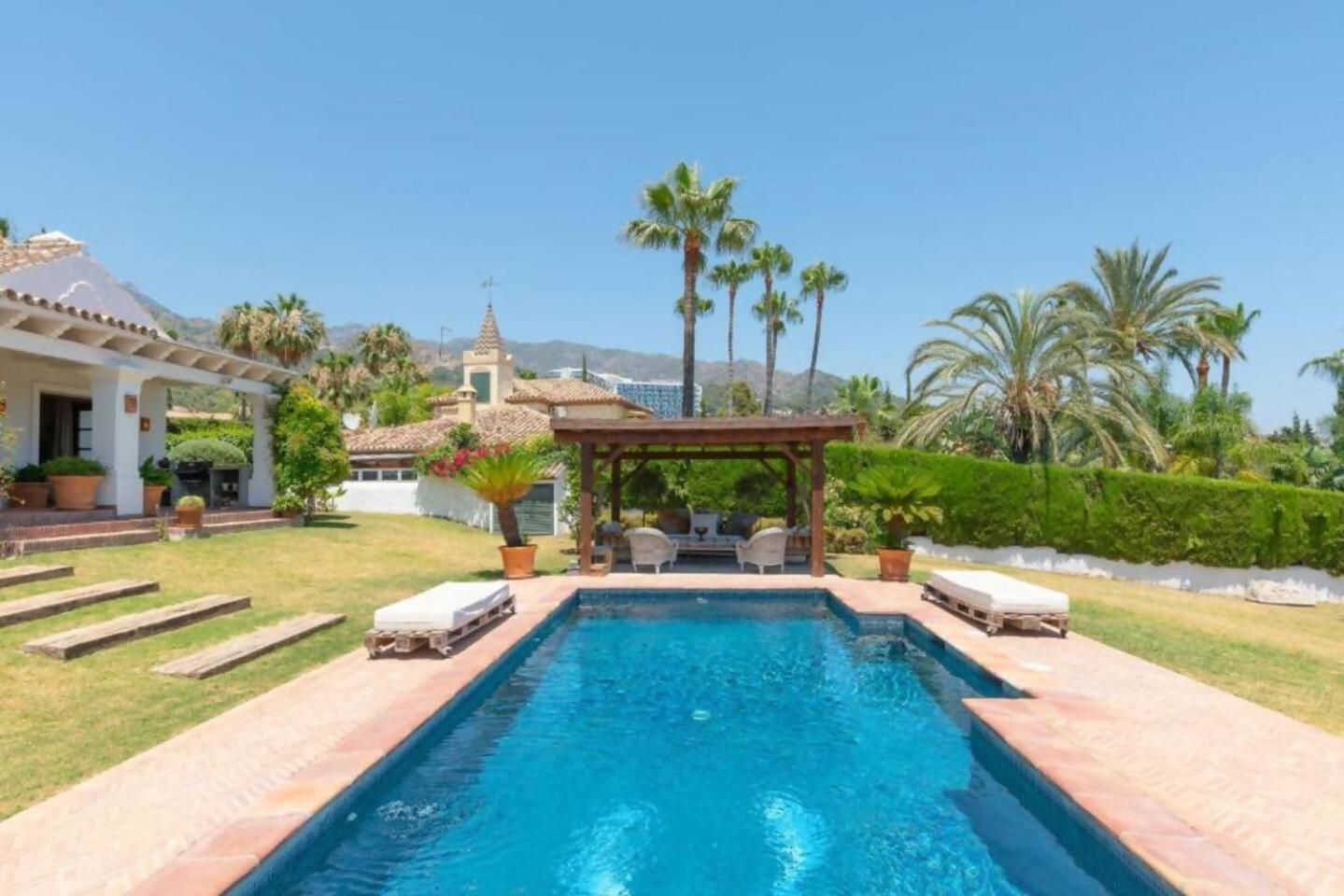 Villa Casa Sol Encantadora Villa Con Piscina Marbella Exterior foto